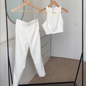 L’atiste teo piece pants and crop top